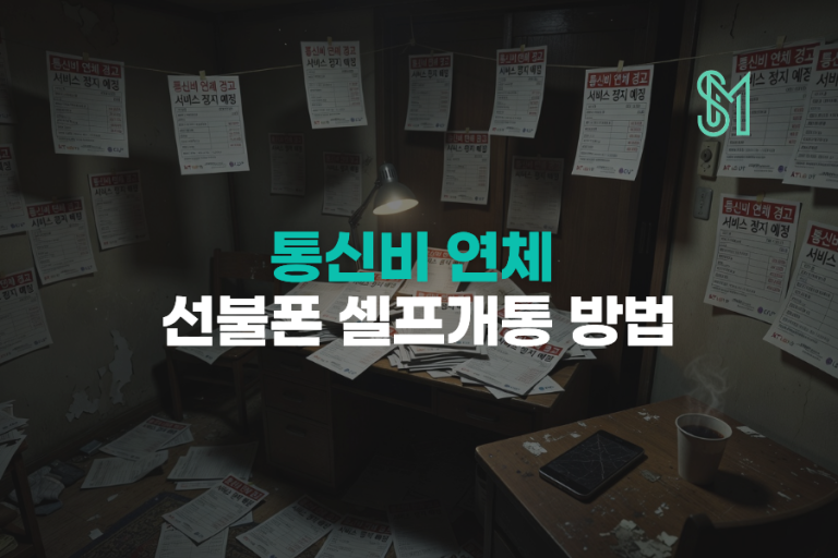 선불폰 개통하면 기존 연체가 해결될까 | 새 회선과 미납 처리 구분