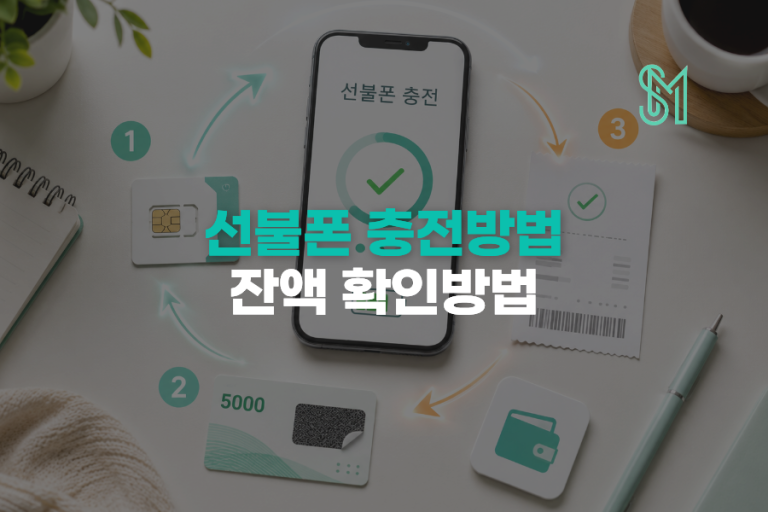 선불폰 잔액 부족하면 어떻게 될까 | 정지 기준과 충전방법