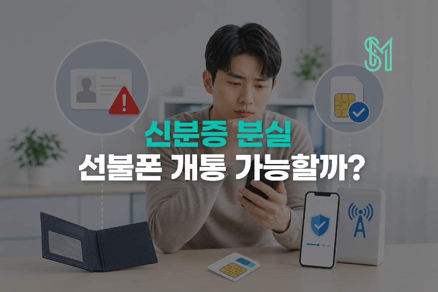 신분증 분실 선불폰 개통 가능할까? 방문 전 대체서류 확인사항