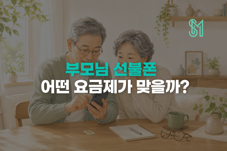 부모님 본인인증용 선불폰 어떤 요금제가 맞을까? 통화 문자 기준 정리